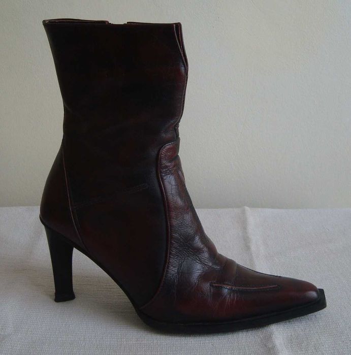 Botine SAN MARINA, din piele naturala, nr. 37.