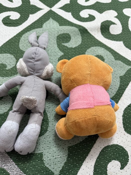 Мякие игрушки 2штуки