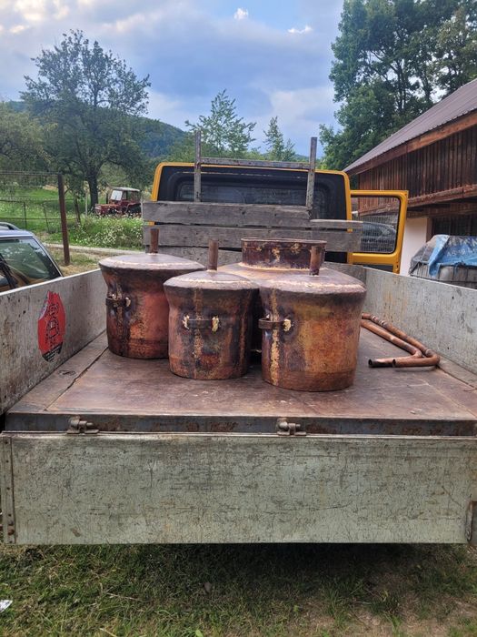 Vand cazane de tuica si fac pe comanda 240 de lei kg