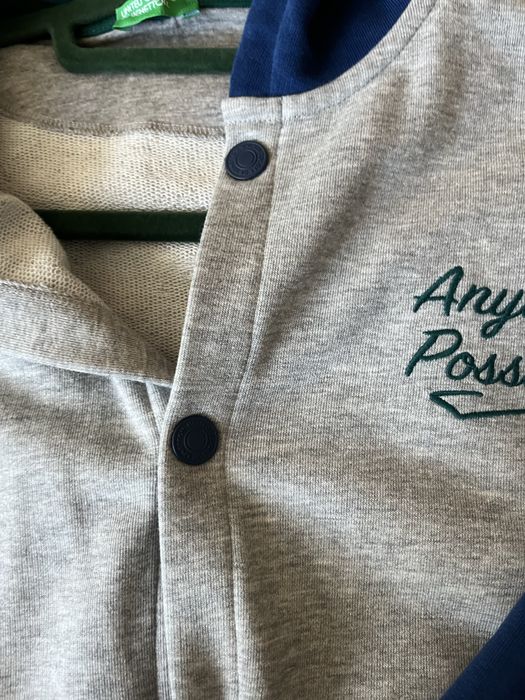 Бенетон Benetton момчешко суитчър бомбър