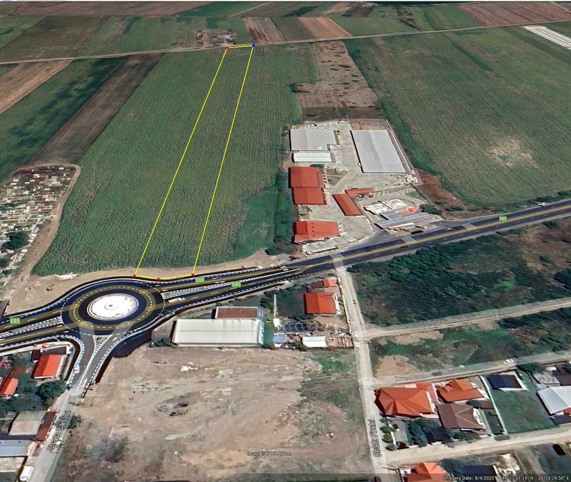 Teren intravilan + extravilan Afumați DN2