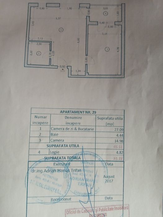 Vand Apartament doua camere decomandat