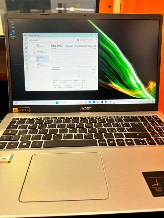 Hope Amanet P5-Laptop Acer Aspire 3 ,15.6", I5-1135G7/ 8 GB RAM / 512 GB SSD