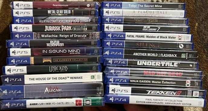 Игры на дисках для приставки Playstation 4 PS4 PS5