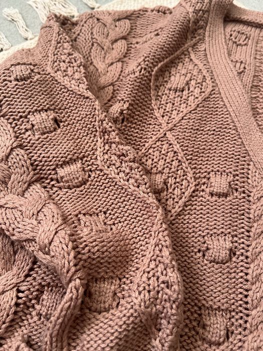 Cardigan damă culoare roz inchis