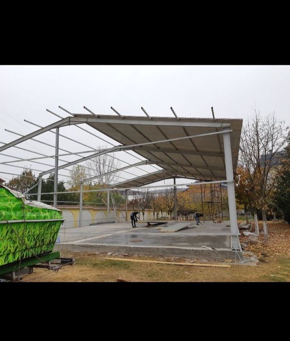 Vand hala metalice din profile metalice 200ipe.13x24x3,=9000euro.