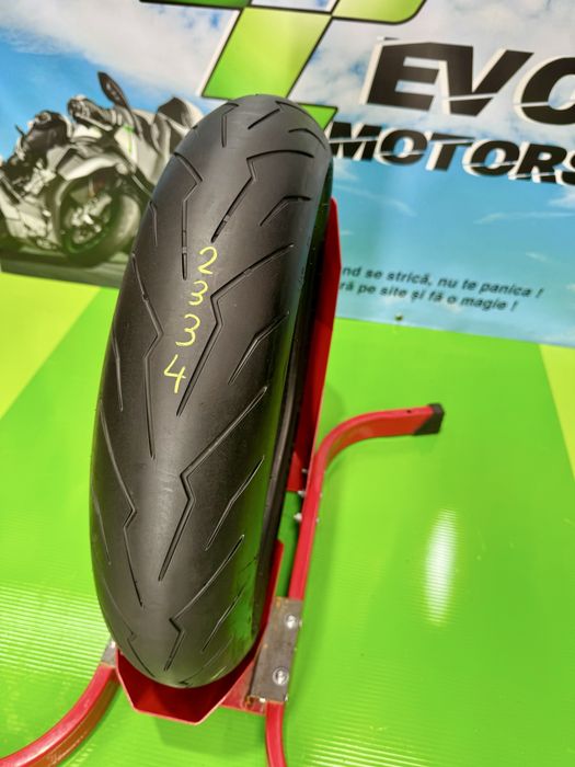 120 70 17 Anvelopa Moto 2020 Pirelli Rosso 3 Cauciuc Fata C2334