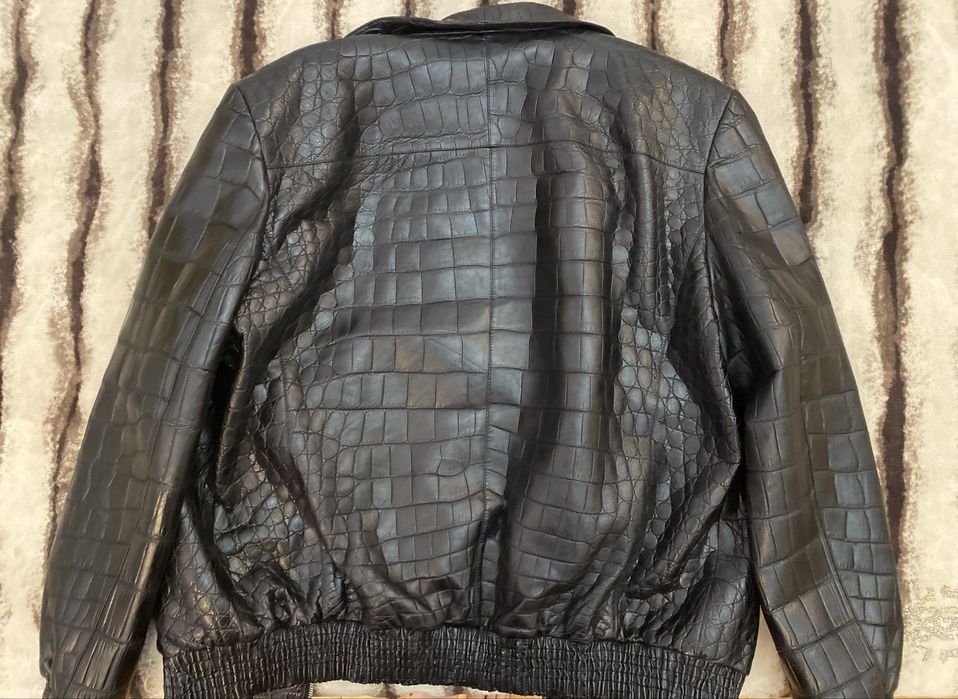 Куртка 100% крокодил ZILLI Франция оригинал