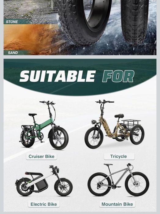 Комплект гуми за фетбайк 20×3.0