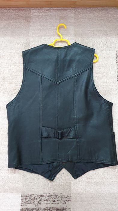 Vestă bărbătească din piele