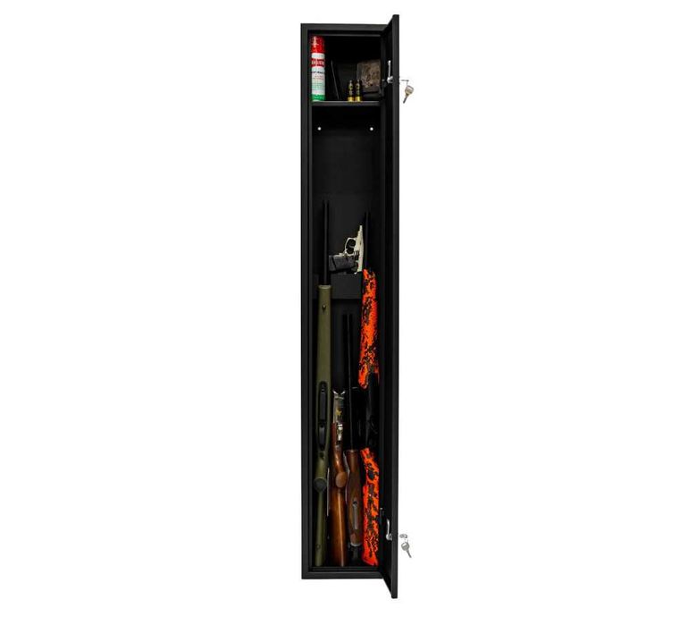 Каса за оръжие за 3 пушки + пистолет и боеприпаси 150x25x20 см