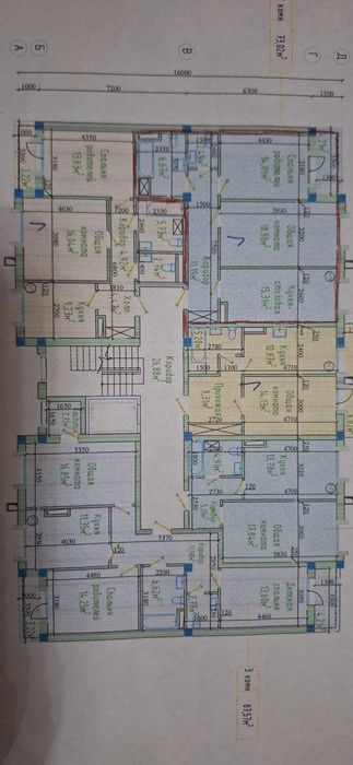 Продается! Новостройка 71 кв.м. Чиланзарский район
