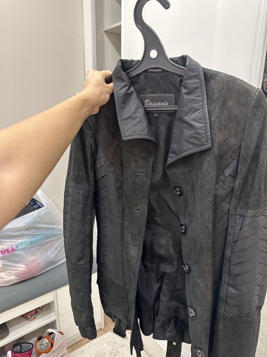 Коженая  куртка