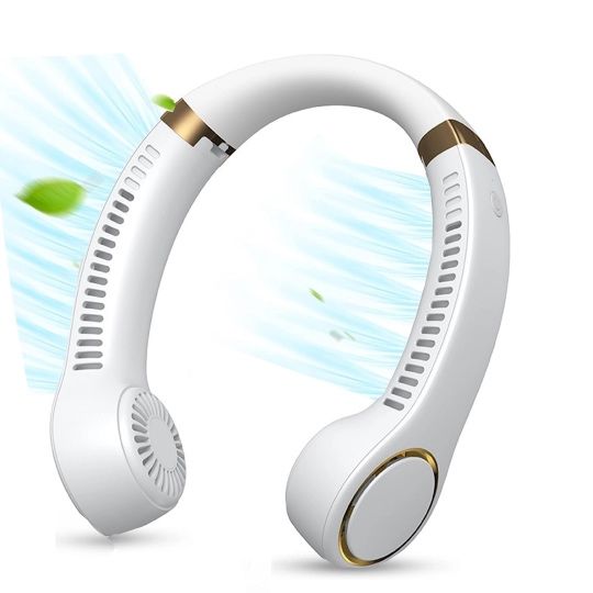 Mini ventilator portabil tip colier, reîncărcabil