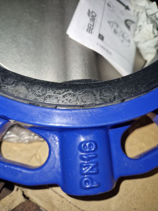 Затвор дисковый поворотный DN200 BELIMO