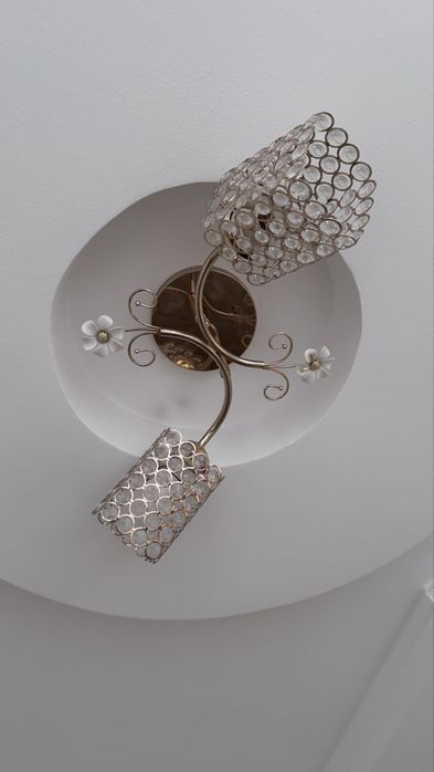 Унитаз, люстры потолочные