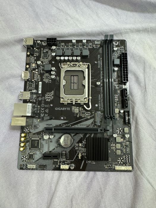 Материнская плата Gigabyte H610M K DDR4 (LGA 1700) Rev 2.0