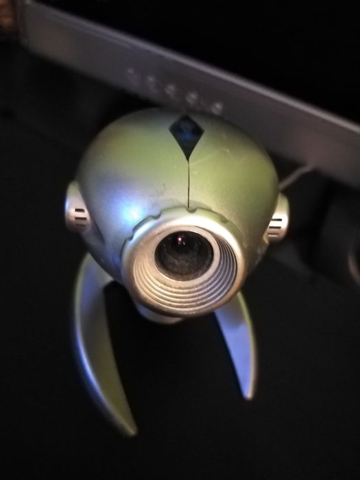 Монитор, клавиатура, камера и микрофон.