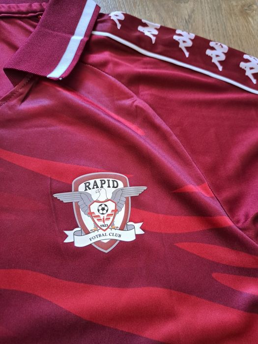 Tricou Kappa Rapid București 2025-2026 home kit