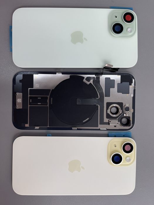 Sticla spate capac baterie iphone 15, 15 plus, 15pro, 15 pro max