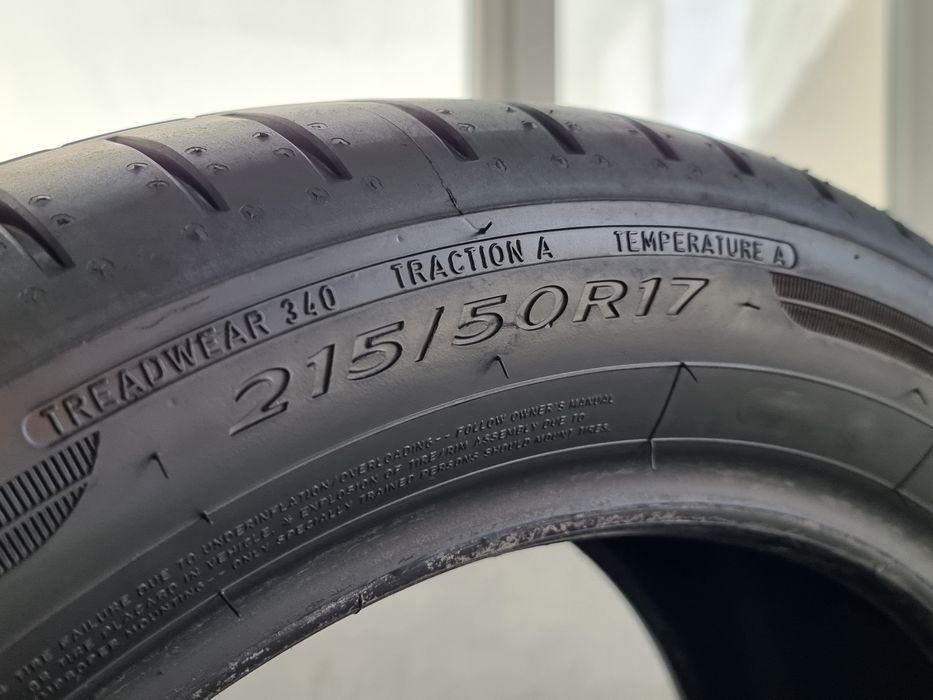 "Dot 24/25" 215/50/17 Dunlop 2Броя: 135€ 7.5мм