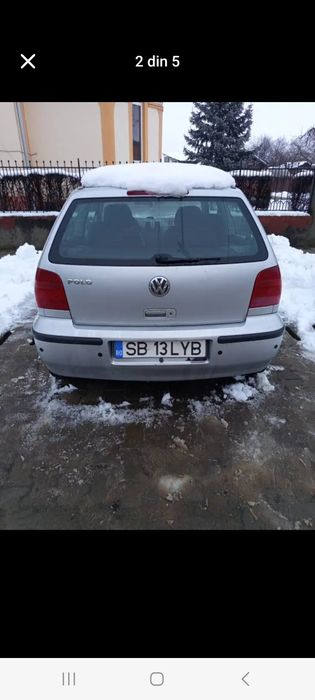 Polo 2001 benzia 1.4Mașina este în stare buna de funcționare are3 uși