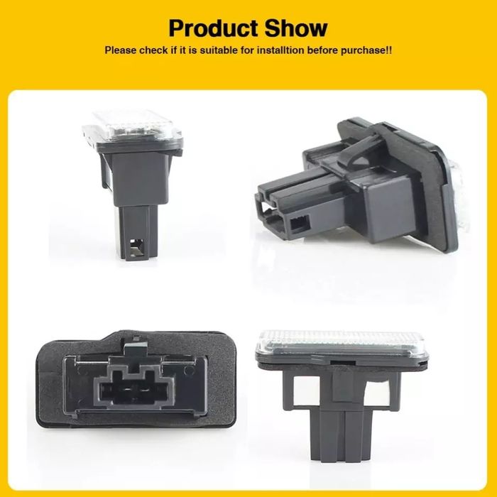 Set Lampi LED numar inmatriculare Mercedes C E Cls Clk Class S203 W211