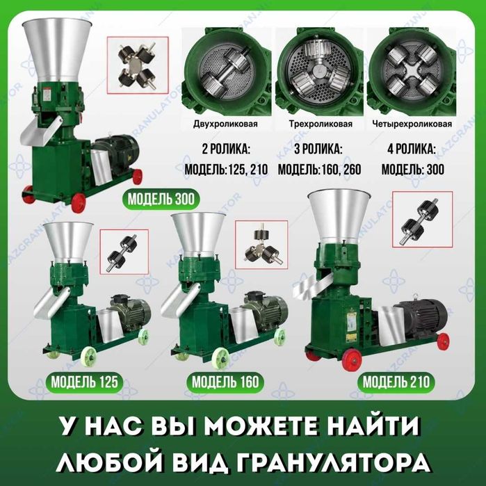 KAZGRANULATOR.Грануляторы для производства комбикорна