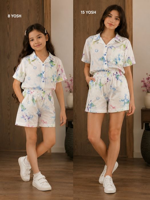 8yoshdan 16yoshgacha qizlaga Guanjo kiyimlari sfati luks
