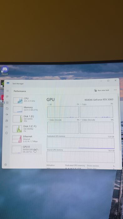 vand urgent calculator gaming RTX 3060