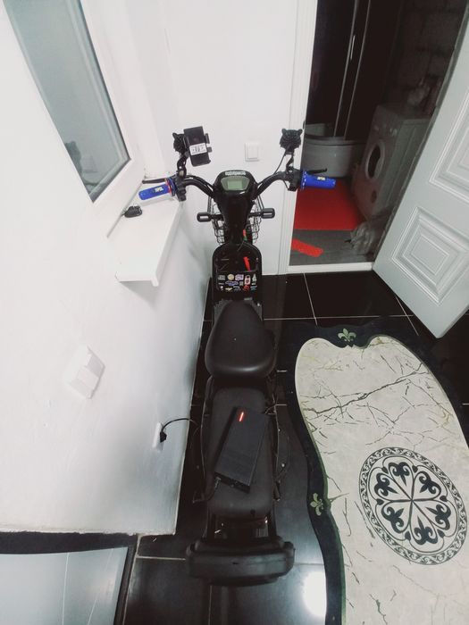 Электро велик, на ходу