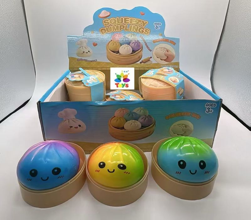 Хит 2026! Китайски хляб dumpling squishy хит 2026 скуиши