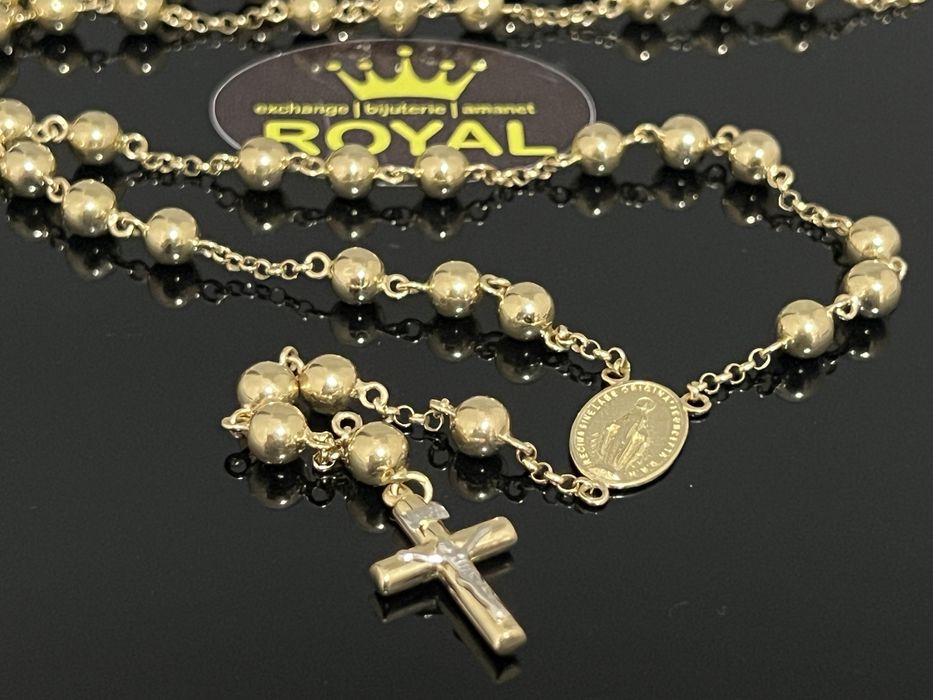 Bijuteria Royal CB : Lant metanie aur 14k 585  18,33 gr