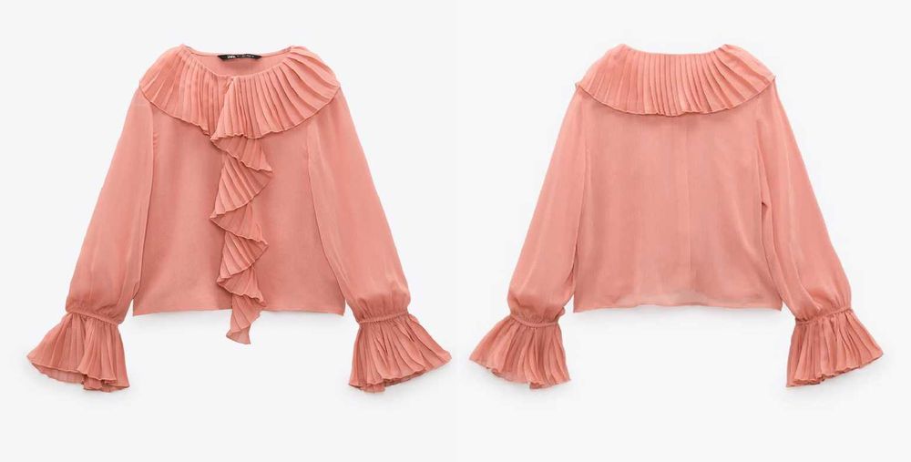 Интересни и елегантни ризи Zara, XS/S/М