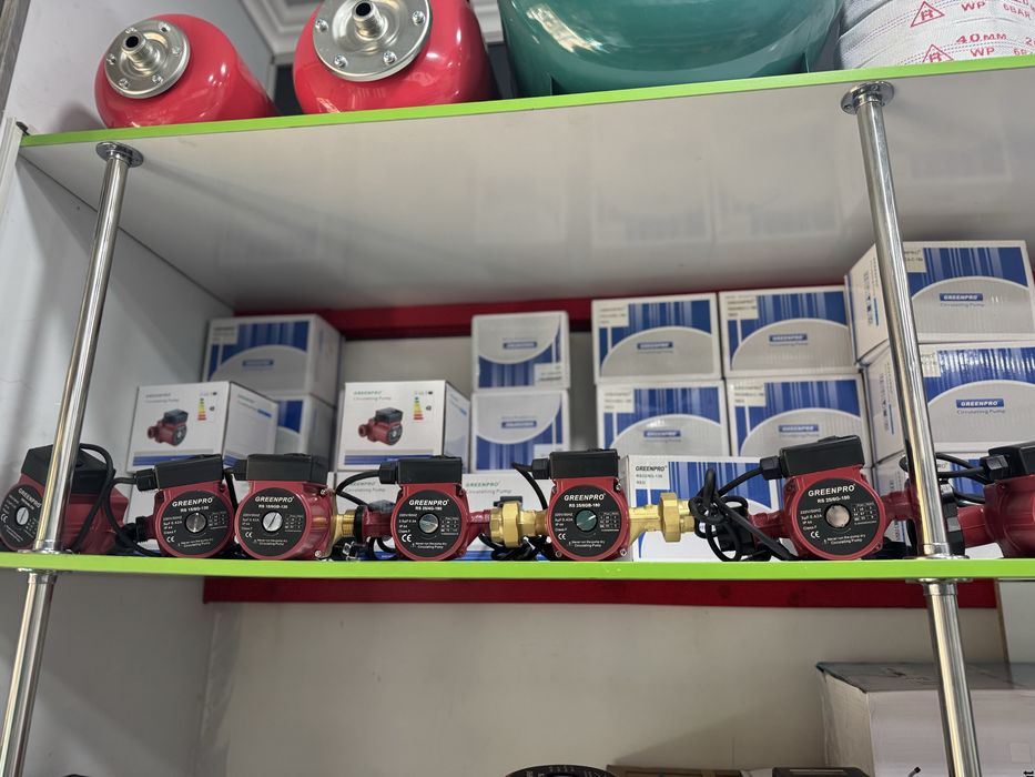 Циркуляционный латунный насос для отопление Greenpro RS 25-6 GB