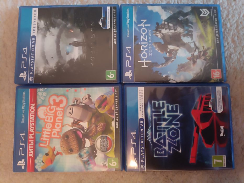 Диски playstation 4