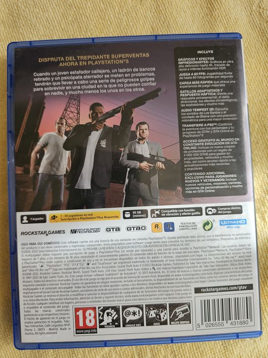 Grand Theft Auto V (GTA 5) для PS5