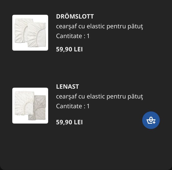 Patut bebe ikea MYLLRA