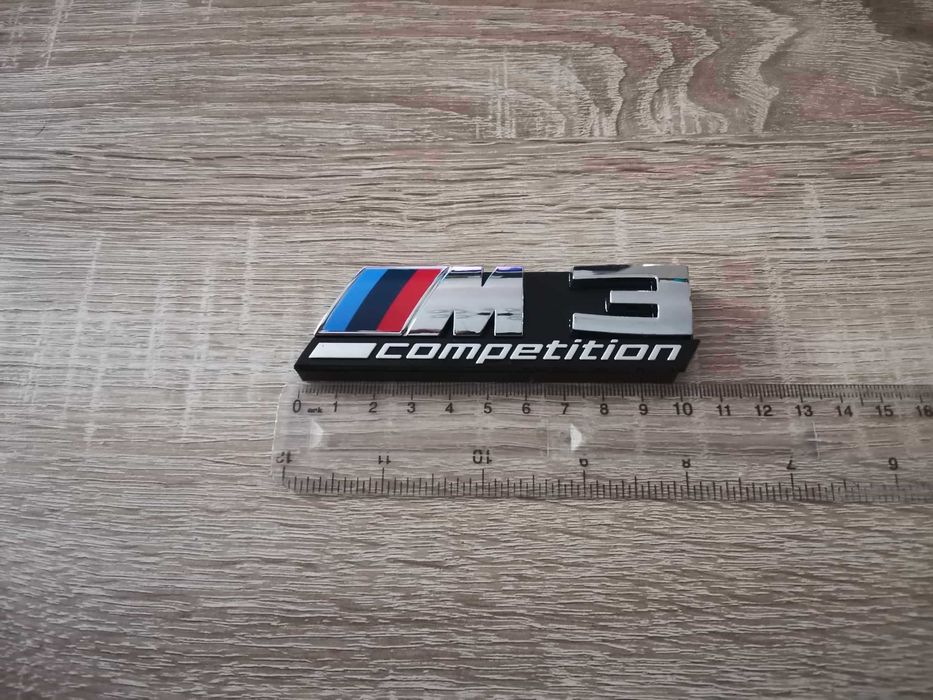 Предна решетка сребриста емблема BMW M3 Competition