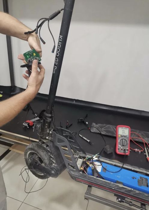 Remont elektrosamakat akumliyator li ion yigish