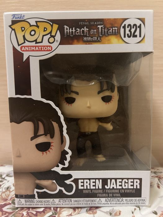 attack on titan funko pop eren jaeger
