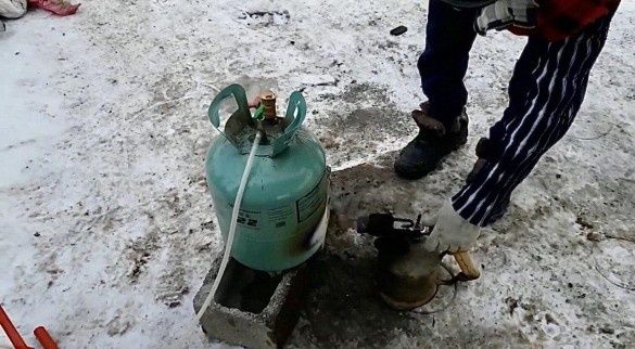 Разморозка труб.  Су ерітеміз