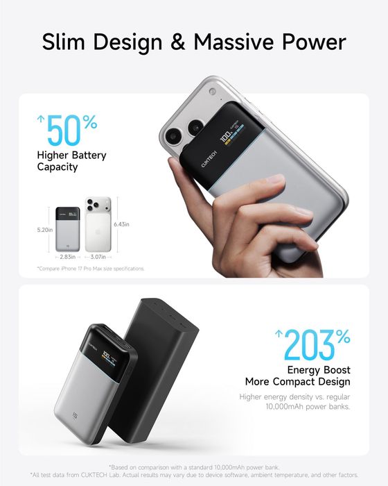 10 Magnetic Power Bank Air zaryadka