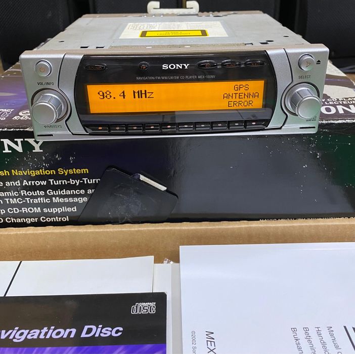 CD player auto Sony(Becker) MEX 100NV