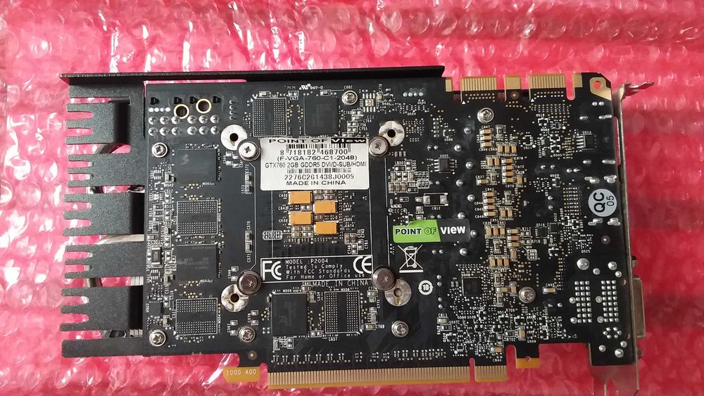 Видеокарта NVIDIA GeForce GTX 760 2gb GDDR5