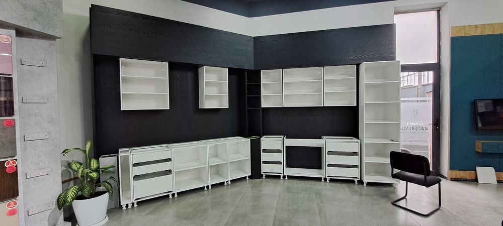 Изготавливаем мебель на заказ в стиле High-Tech и крашеный МДФ