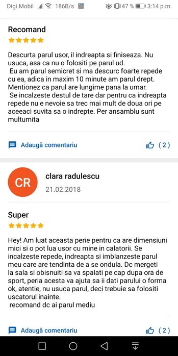 Perie electrica BaByliss noua