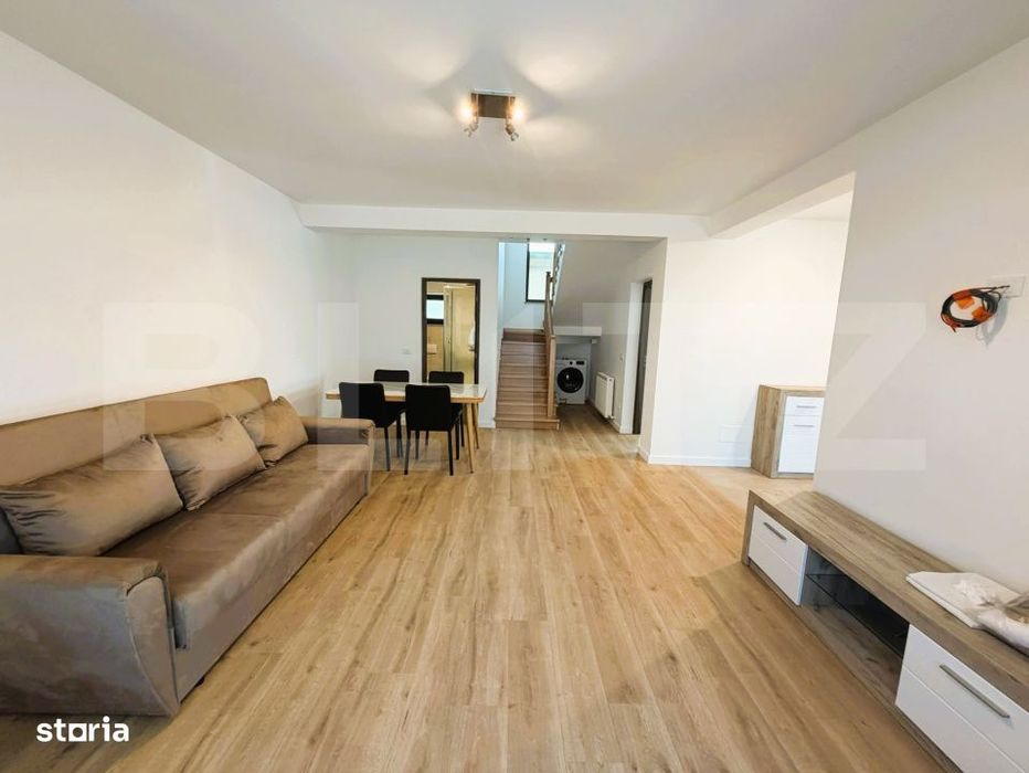 Duplex Ipotesti, 4 camere, 100 mp utili, toate utilitatile
