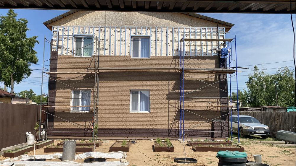 Услуги облицовка фасадов