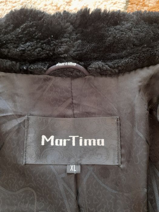 Шуба мутон теплая